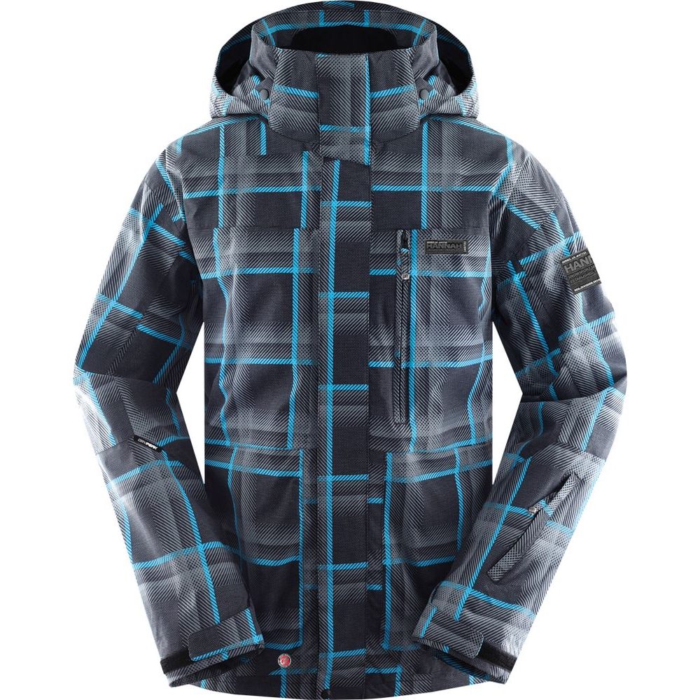 ELEVEN, Anthracite checks - pánská zimní bunda