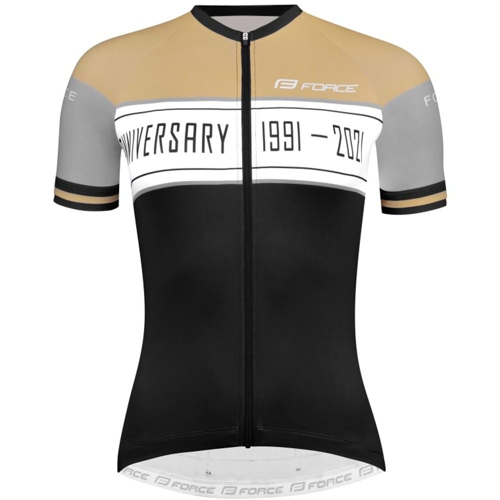 ANNIVERSARY UNI kr. rukáv, černo-zlatý