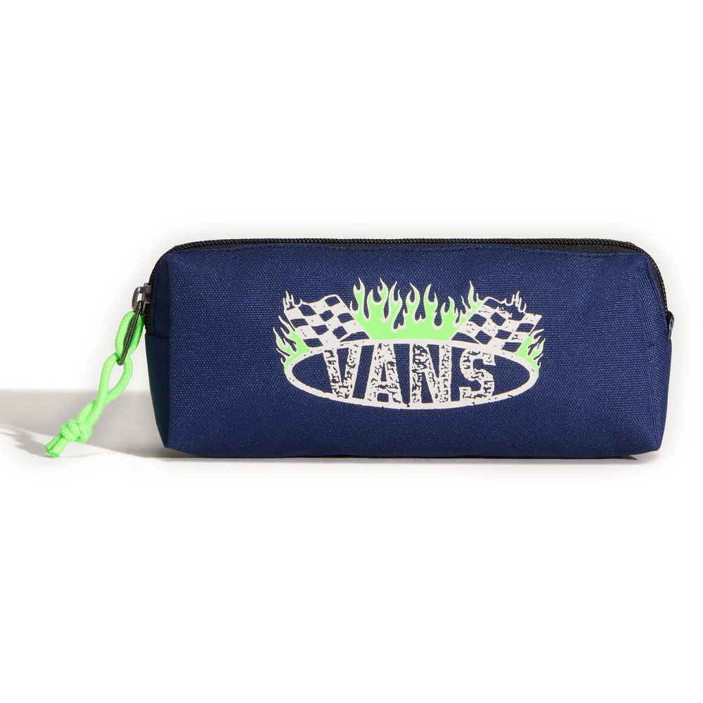 Old Skool Pencil Pouch Deep Indigo