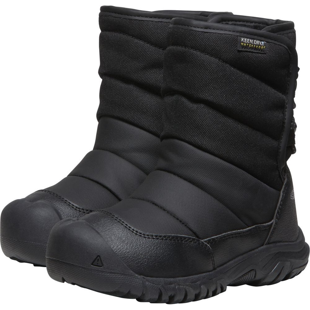 PUFFRIDER WP CHILDREN, black/steel grey