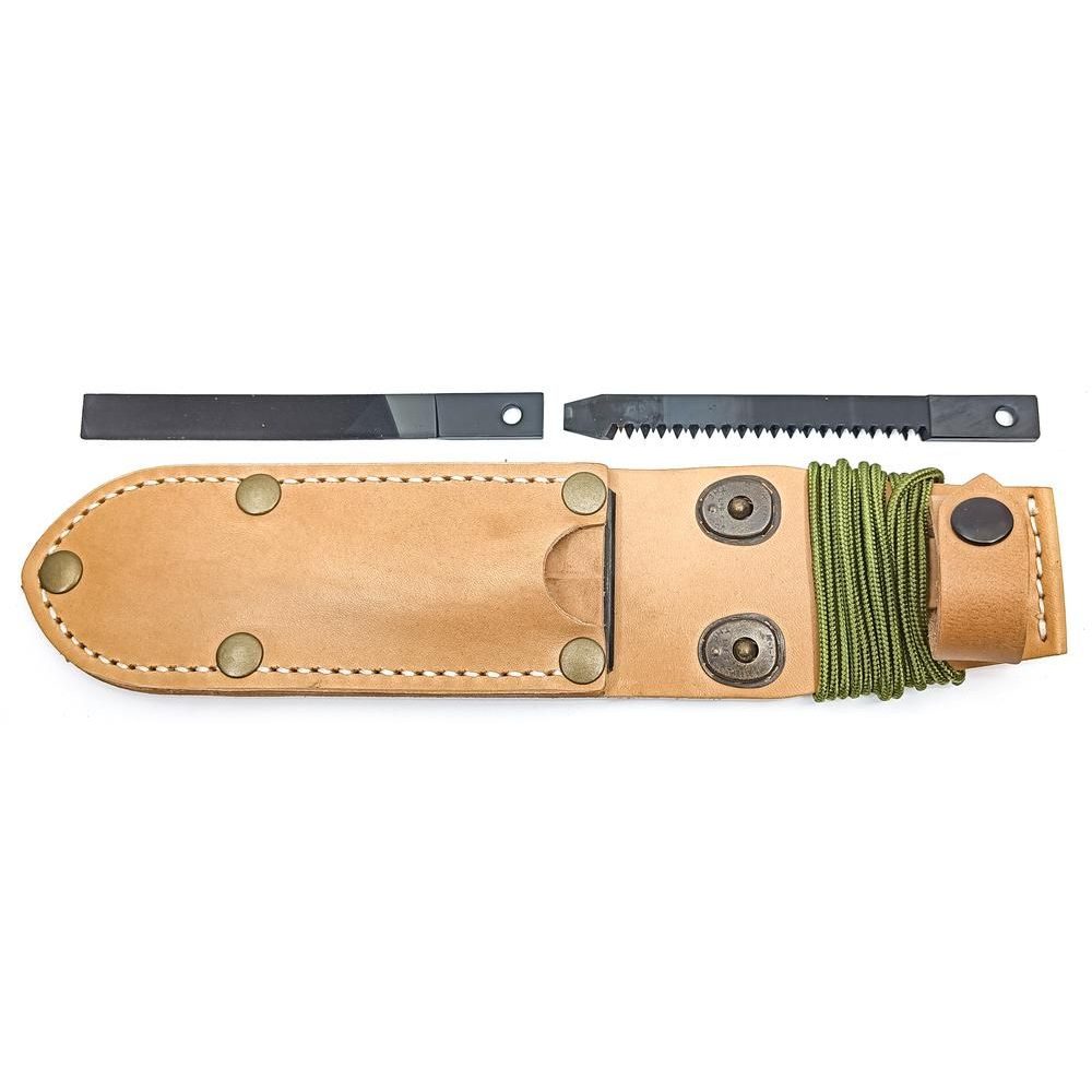 POUZDRO UTON 362-4 NATUR LEATHER-BRASS včetně příslušenství