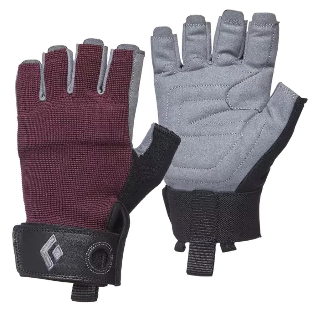 W'S CRAG HALF-FINGER GLOVES Bordeaux