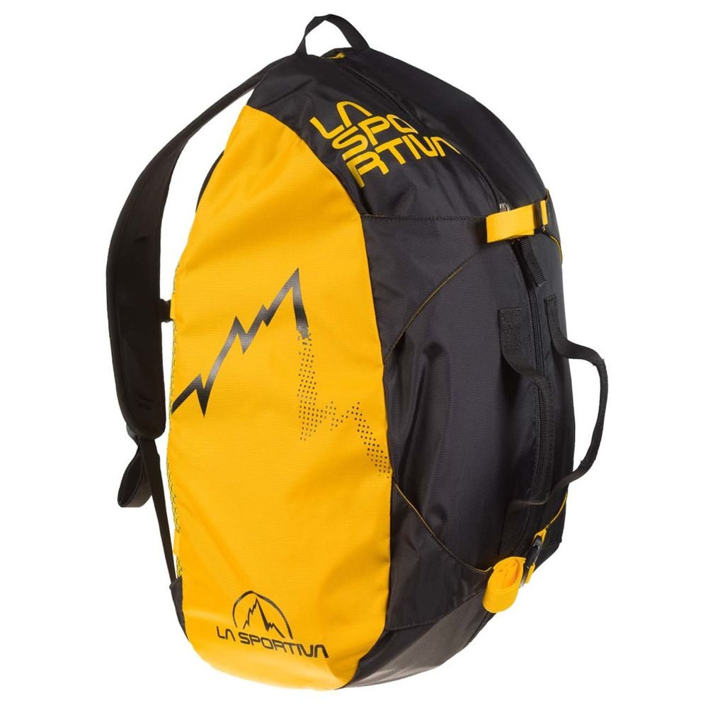 Medium Rope Bag, Black/Yellow
