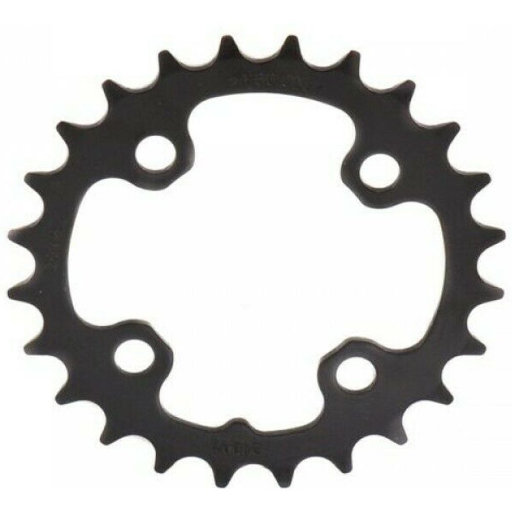 CRING MTB 24T V1 64 STEEL MATTEBLACK