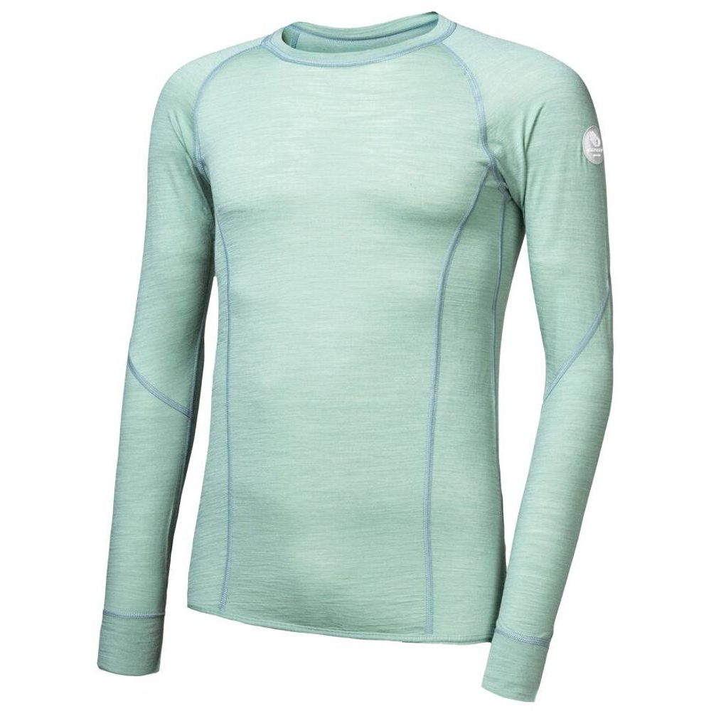 MERINO AIR pánské triko dl.rukáv basil green