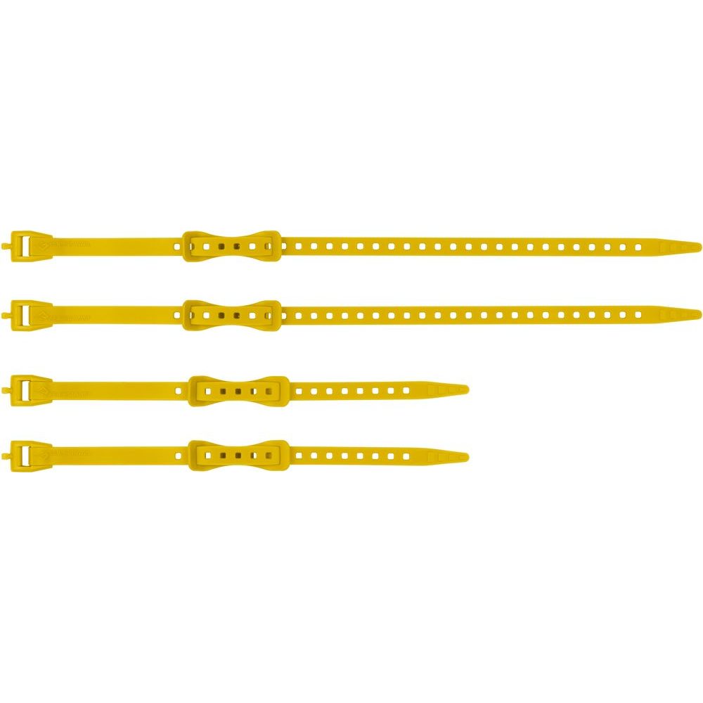 Stretch-Loc Mini Strap Set - 4 Piece Sulphur