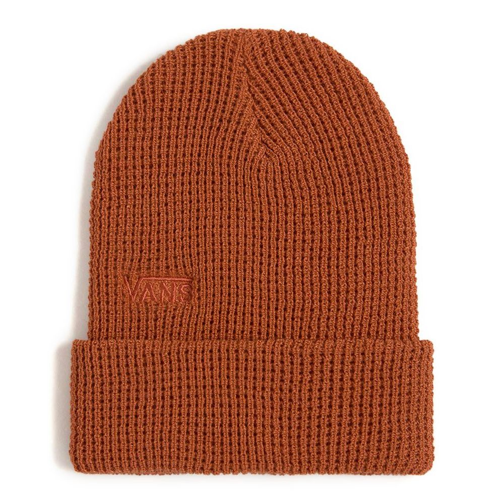 MTE Olmstead Waffle Beanie BRICK RED