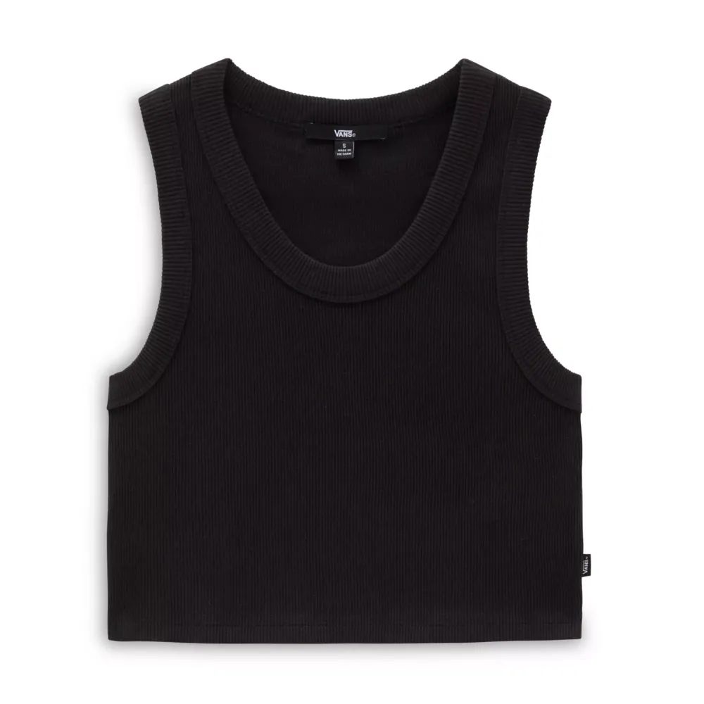DREW RIB TANK Black