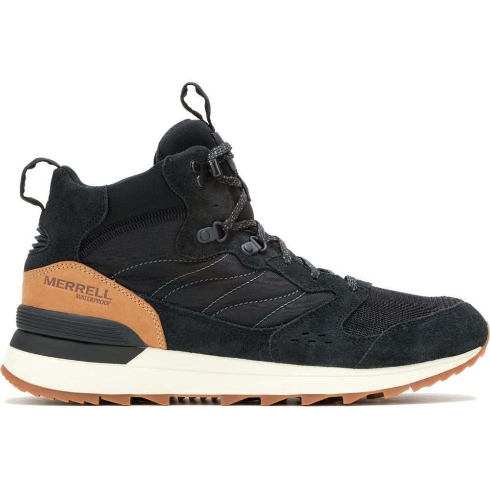 J006719 ALPINE 83 SNKR RECRAFT MID WP black