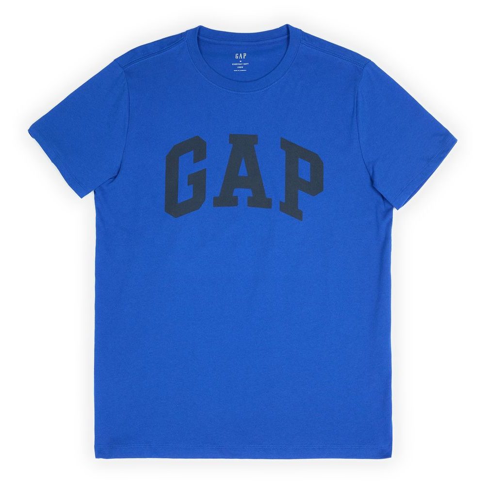 856659-21 Tričko s logem Everyday Soft Modrá