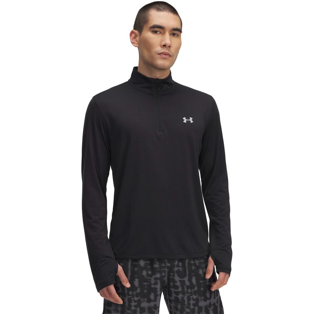 UA LAUNCH 1/4 ZIP black