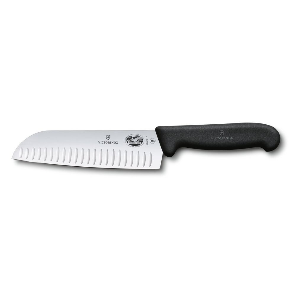 Fibrox Santoku 17 cm, Černý