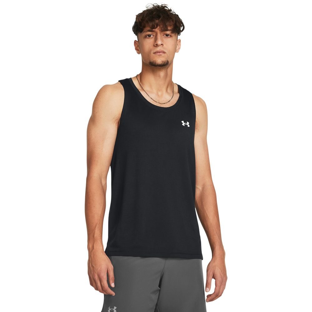 STREAKER SINGLET, Black / Reflective