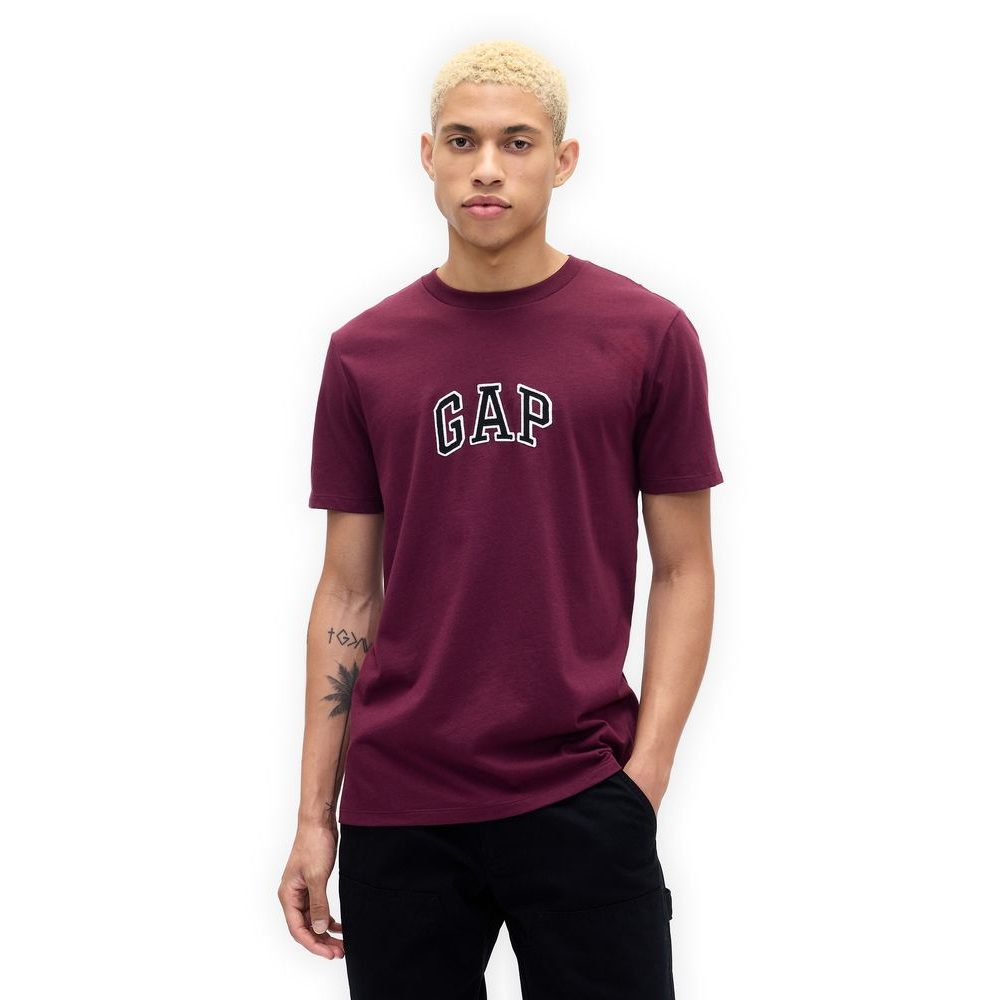 570044-48 Tričko s logem Červená