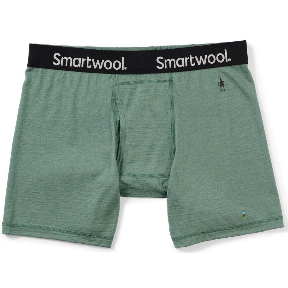M MERINO BOXER BRIEF BOXED sage