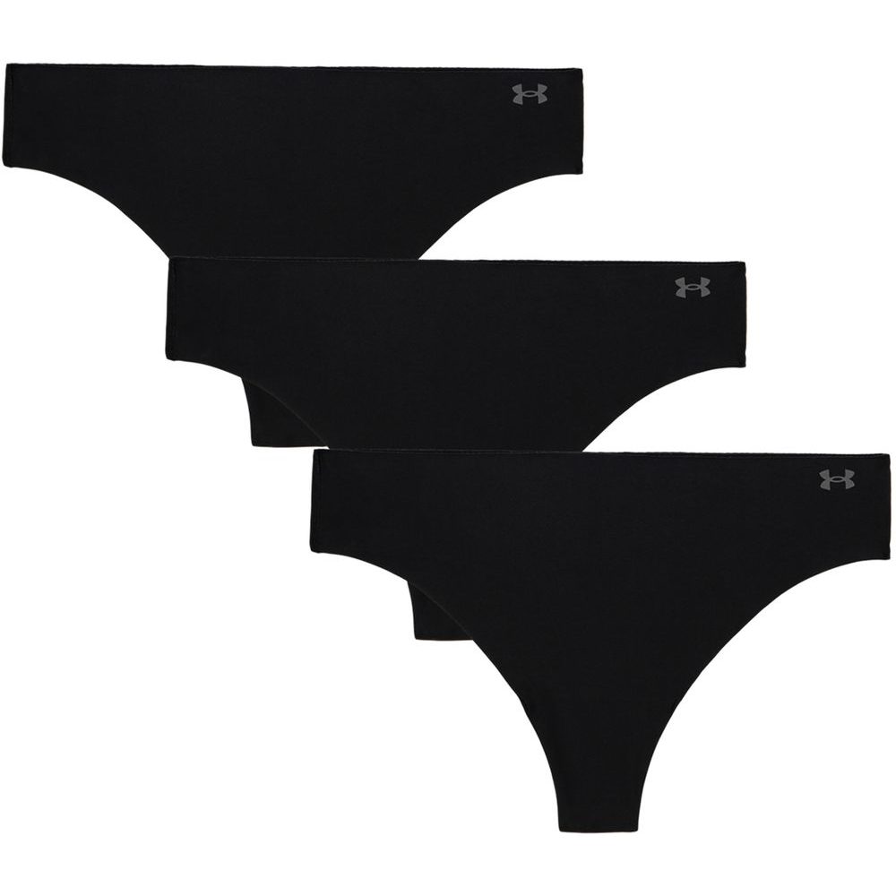 UA Pure Stretch NS THONG-BLK