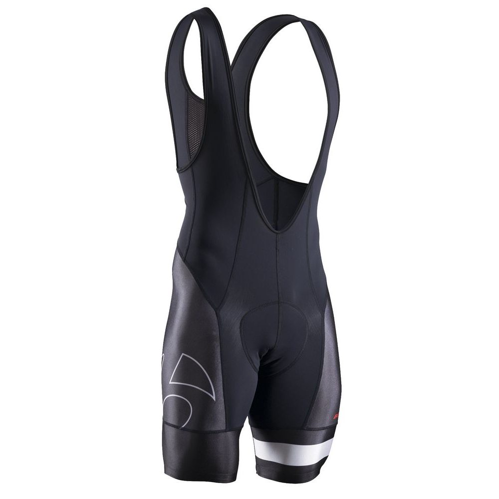 417971 MENS RL BIB DISTRIKT BLACK - pánské šortky s laclem