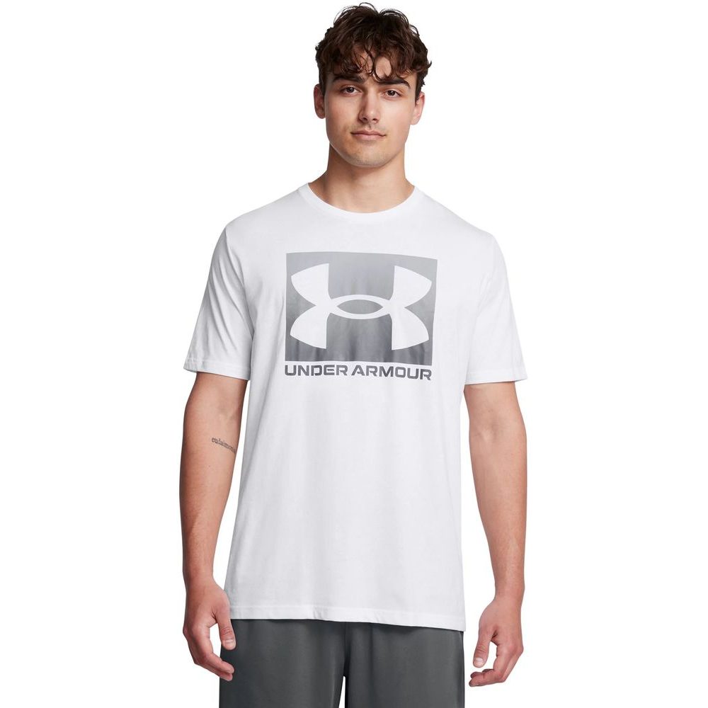 UA M BOXED SPORTS UPDATED SS-WHT