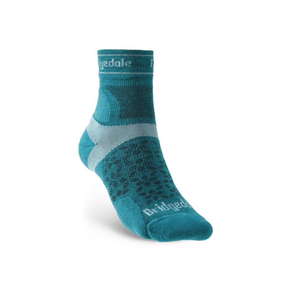 Trail Run UL T2 MS 3/4 Crew Women's, teal