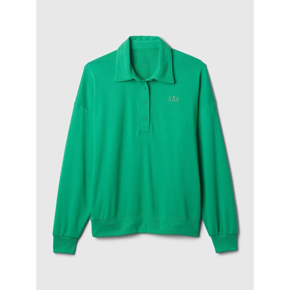 Mikina s límečkem Zelená