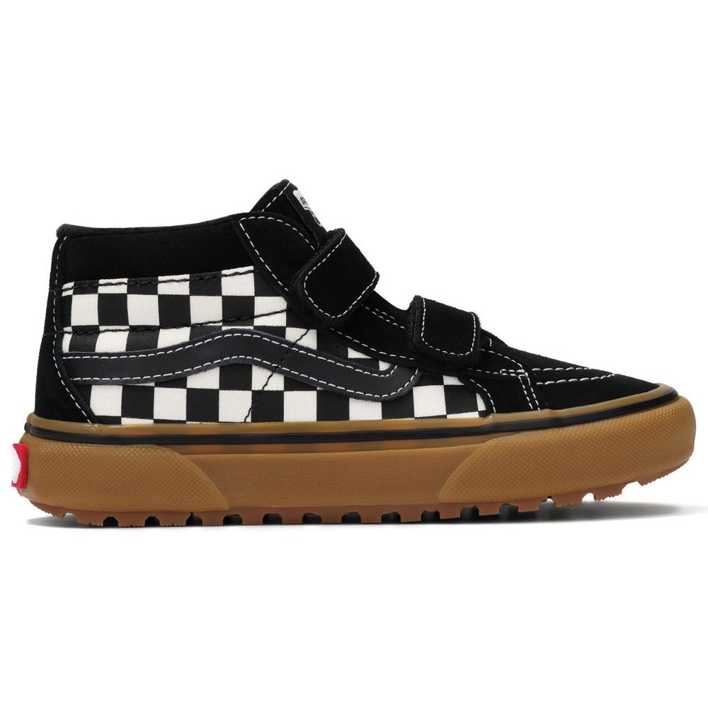 MTE SK8-Mid Reissue V CHECKERBOARD BLACK/MARSHMALLOW
