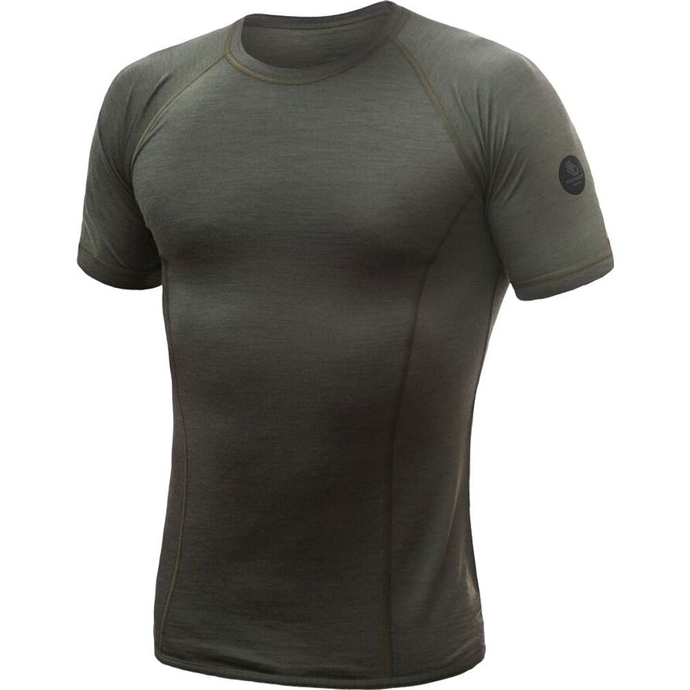 MERINO AIR pánské triko kr.rukáv olive green