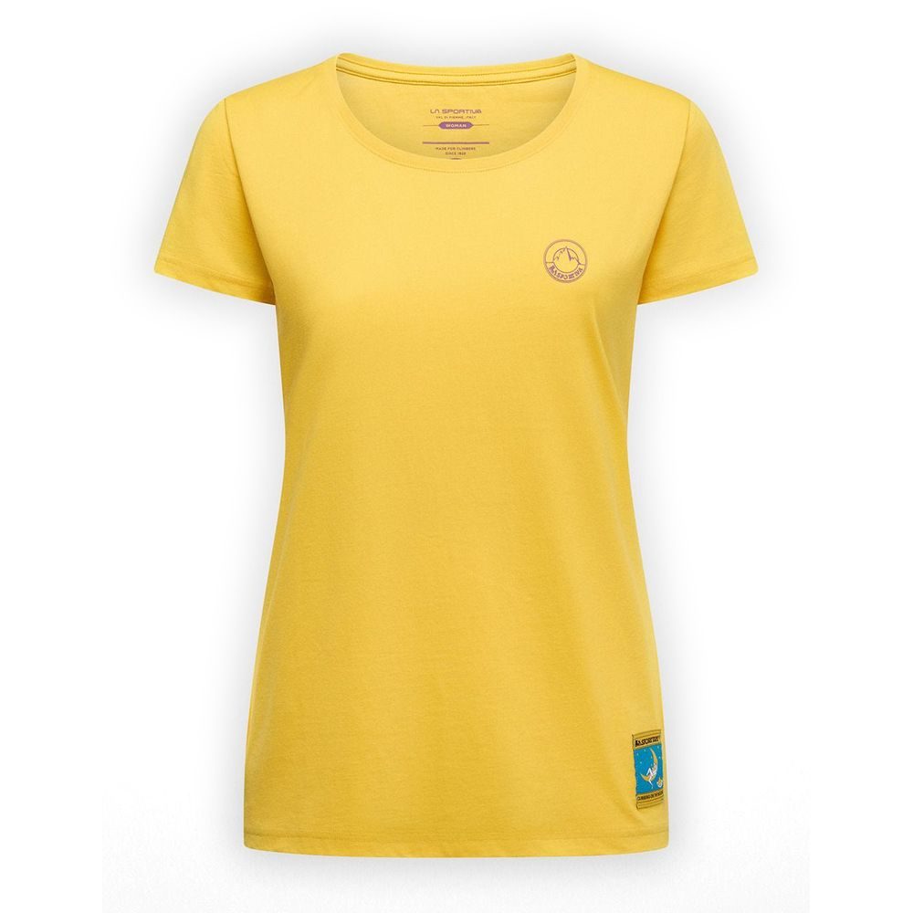 Climbing on the Moon T-Shirt W Giallo/Viola