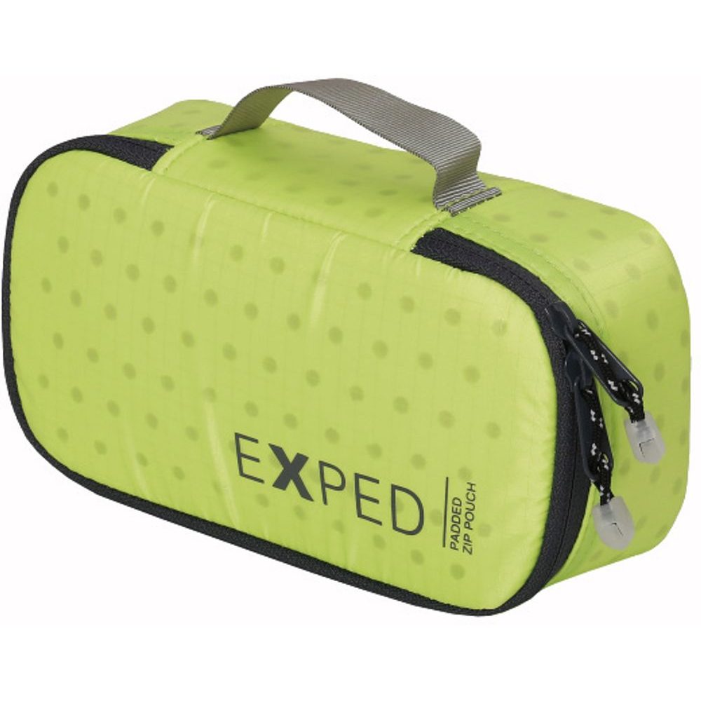 Padded Zip Pouch S lime