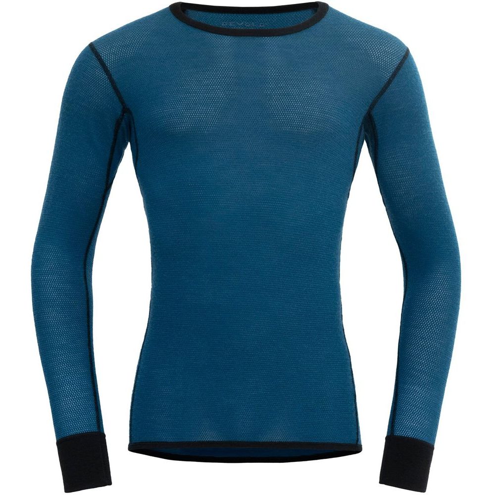 Wool Mesh 190 Shirt Man, Flood/Caviar