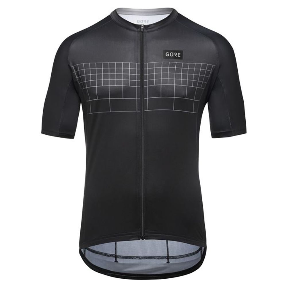 Grid Fade Jersey 2.0 Mens black/lab grey