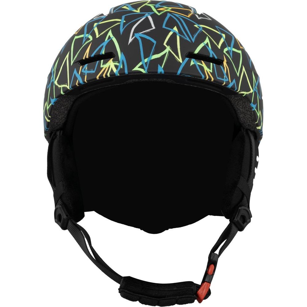 Flash junior ski helmet black/multicolor