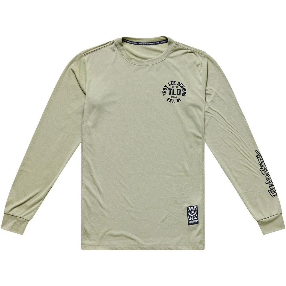 SKYLINE RIDE TEE STAMPS SAGE