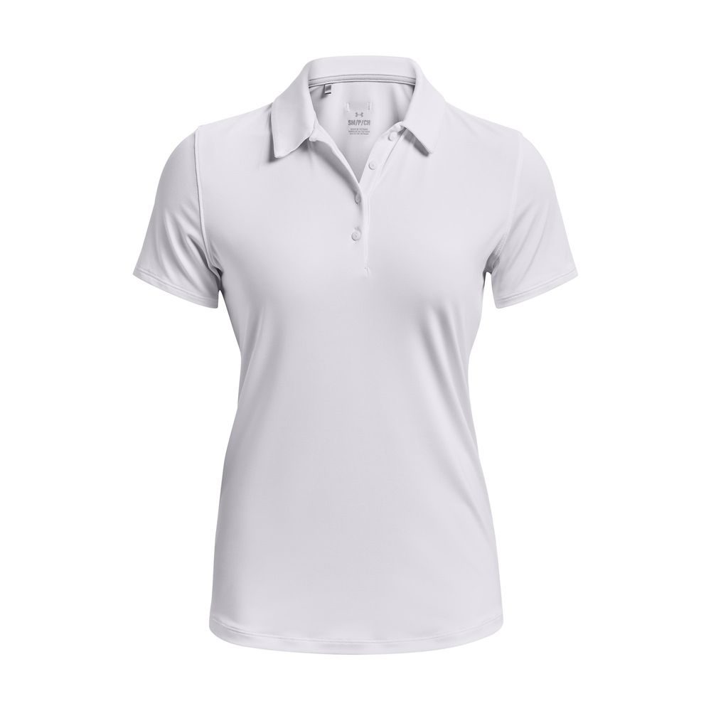 UA Playoff SS Polo, White