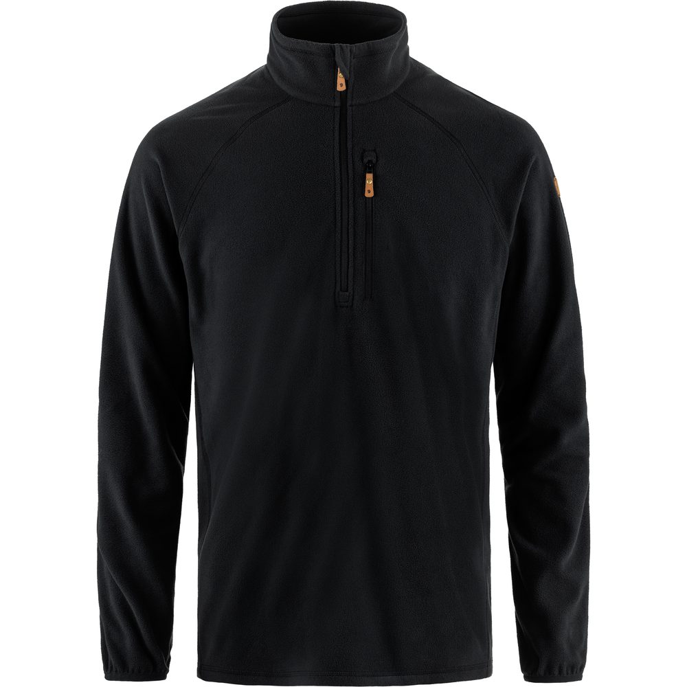 Övik Lite Fleece Half Zip M, Black