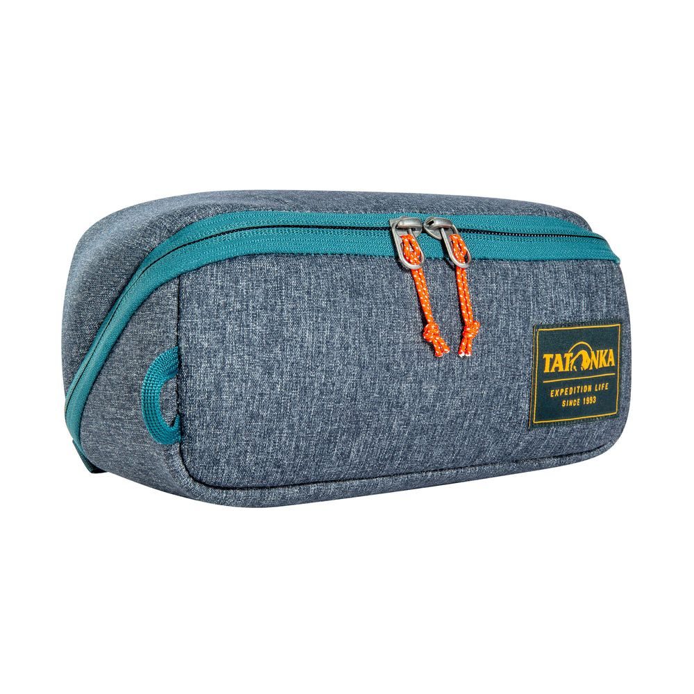 SQUARE ZIP POUCH M navy