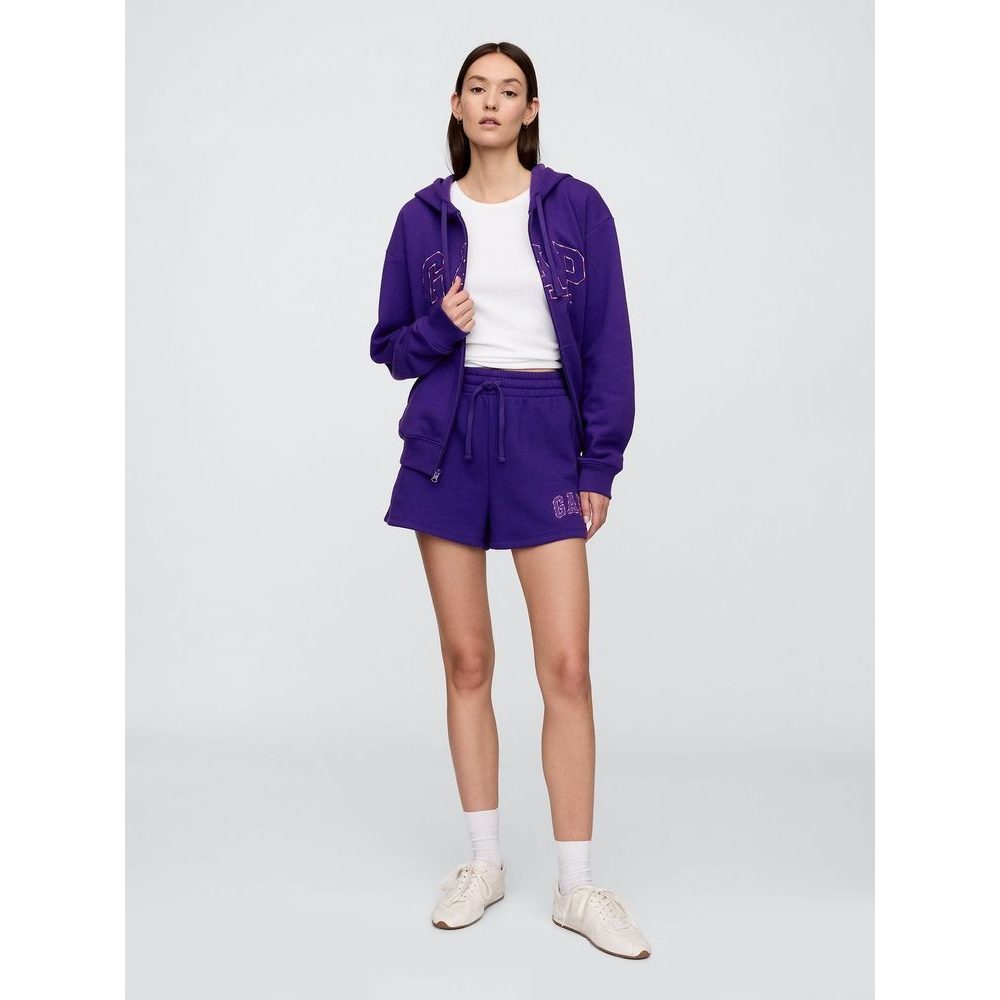 769323-04 Kraťasy s logem Fialová