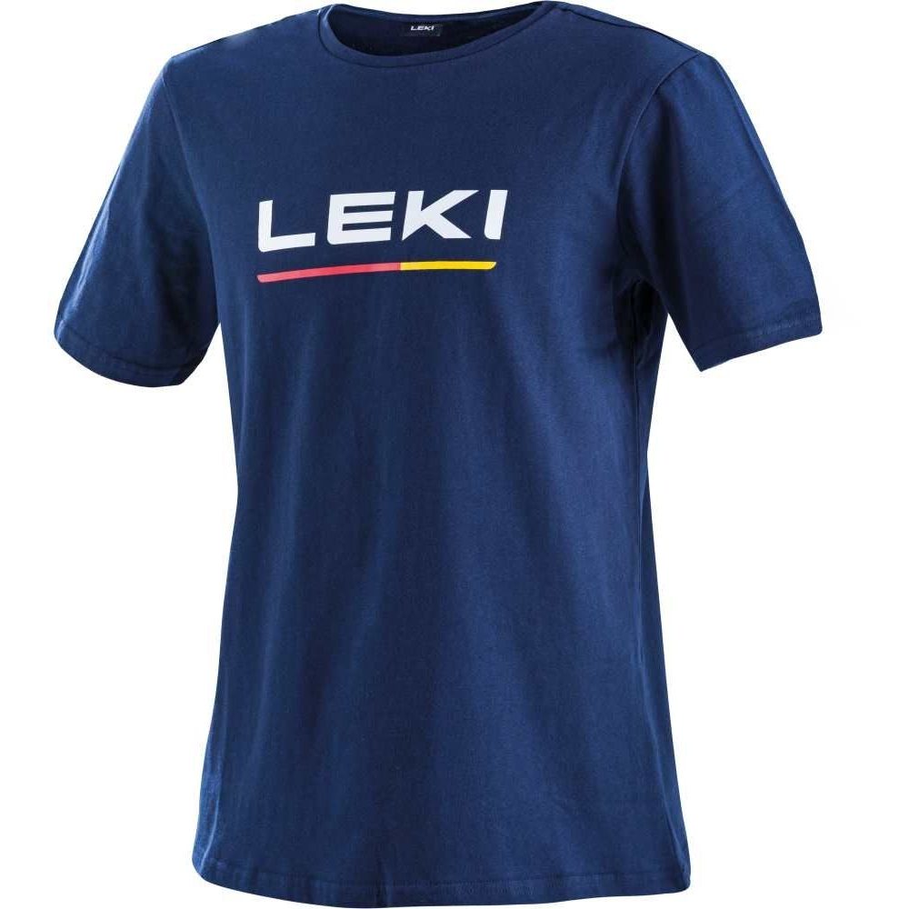 Logo T-Shirt LEKI Women true navy blue-white