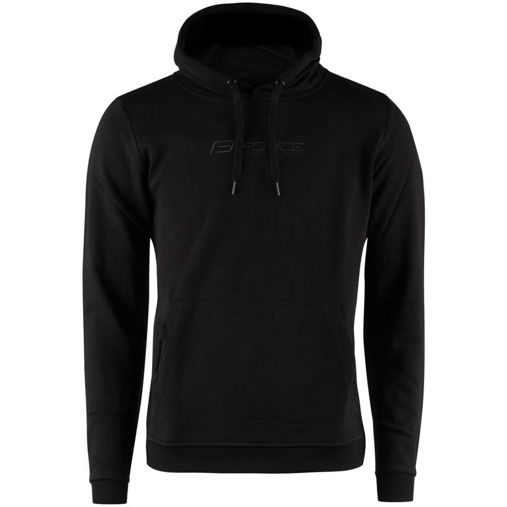 COMFY UNI přes hlavu s kapucí černá