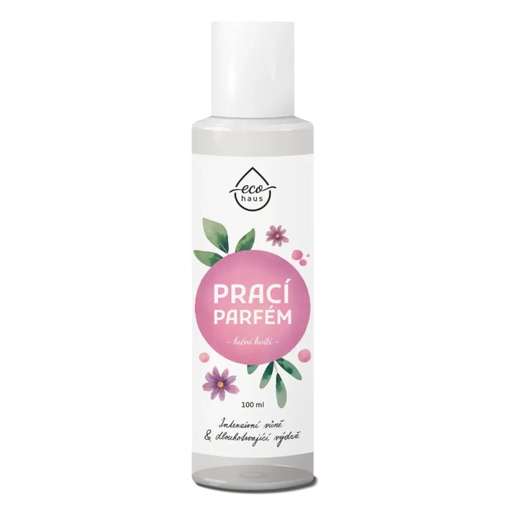 Prací parfém EcoHaus luční kvítí 100 ml, 50 praní