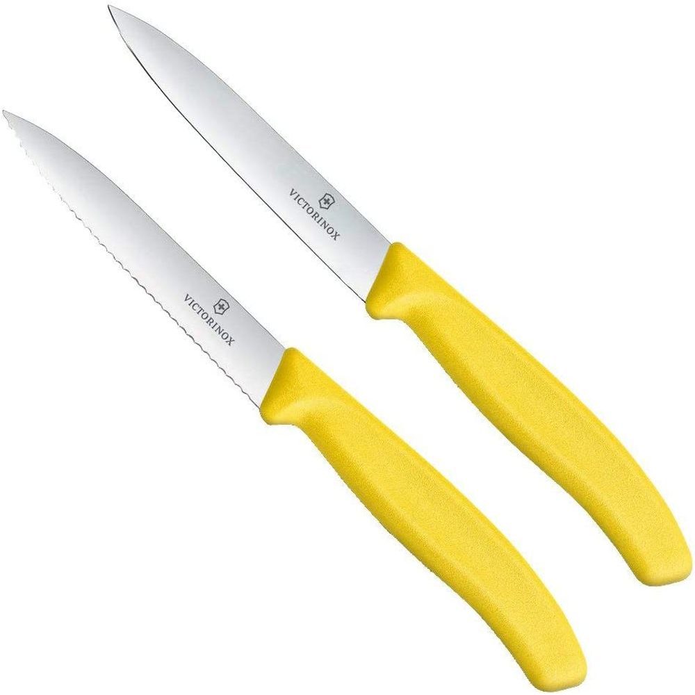 6.7796.L8B SwissClassic paring knife,10cm,1 yelo