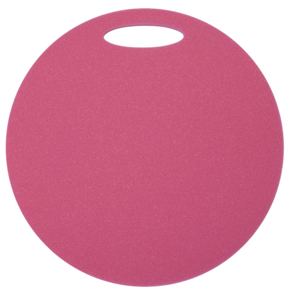 Sedátko kulaté 1-vrstvé, pr. 35 cm růžové