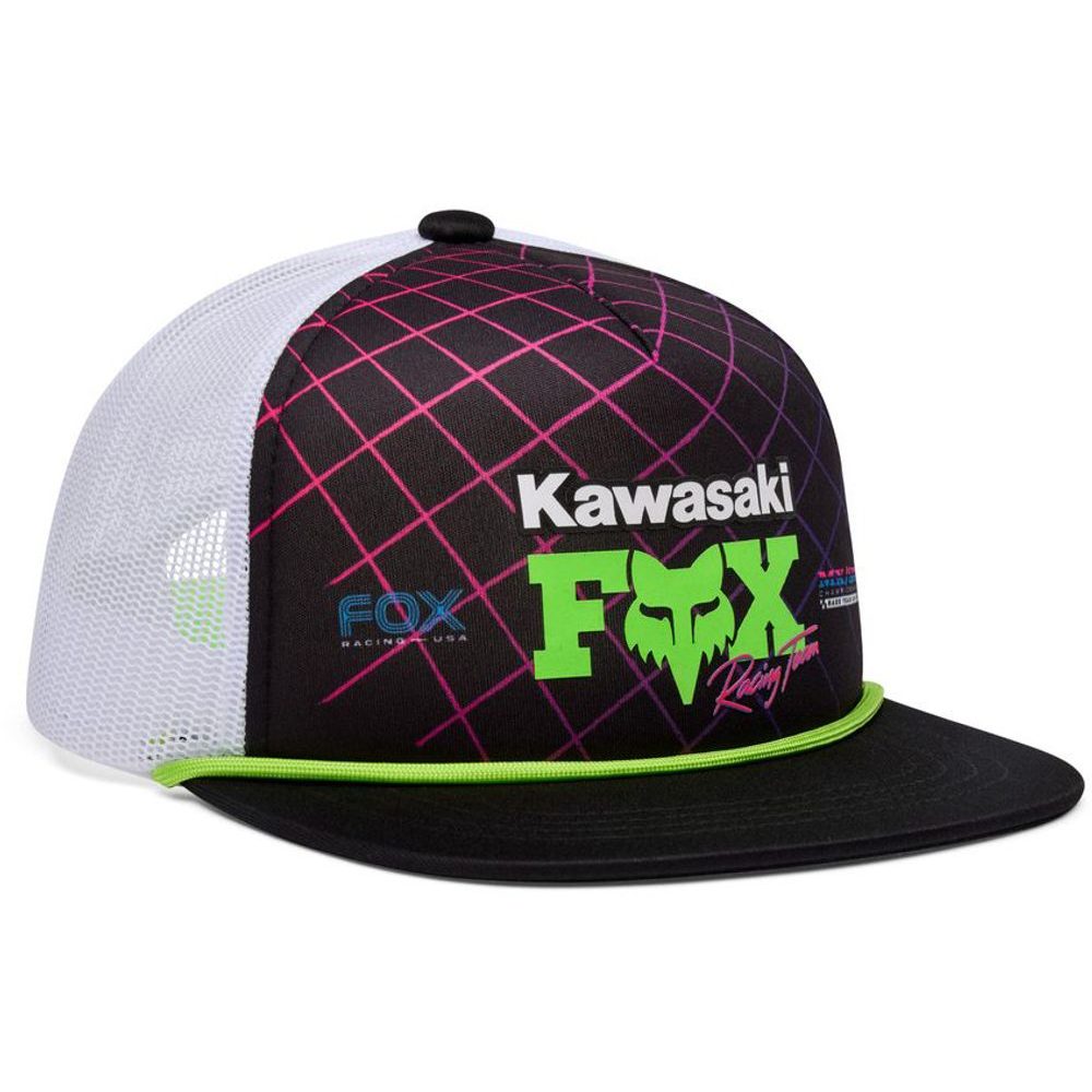 Youth Fox X Kawi Snapback Hat Black
