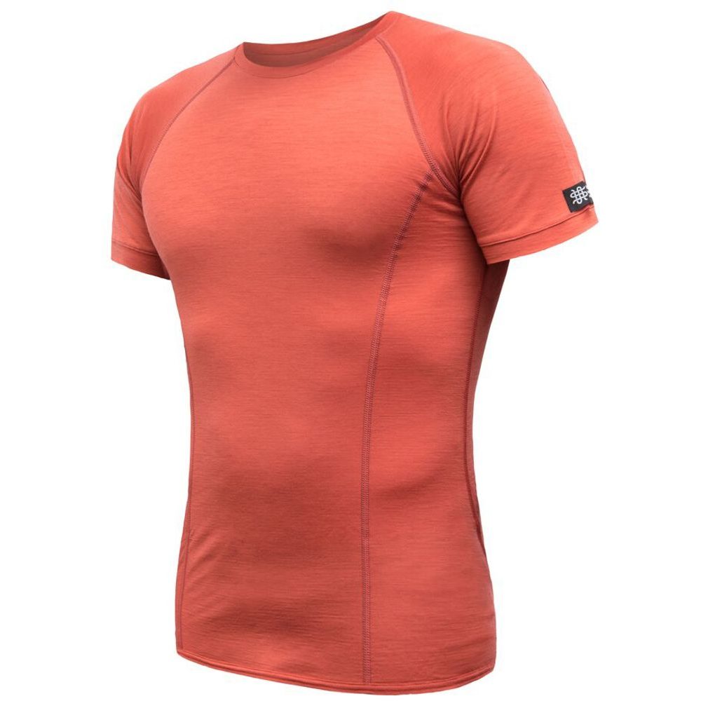 MERINO ACTIVE pánské triko kr.rukáv terracotta