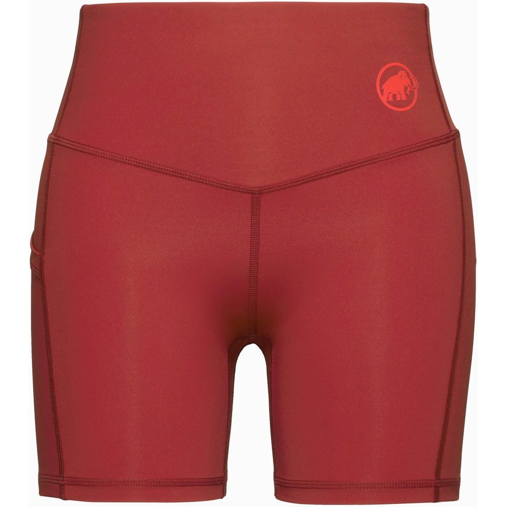 Massone Short Tights Women dark mammut red