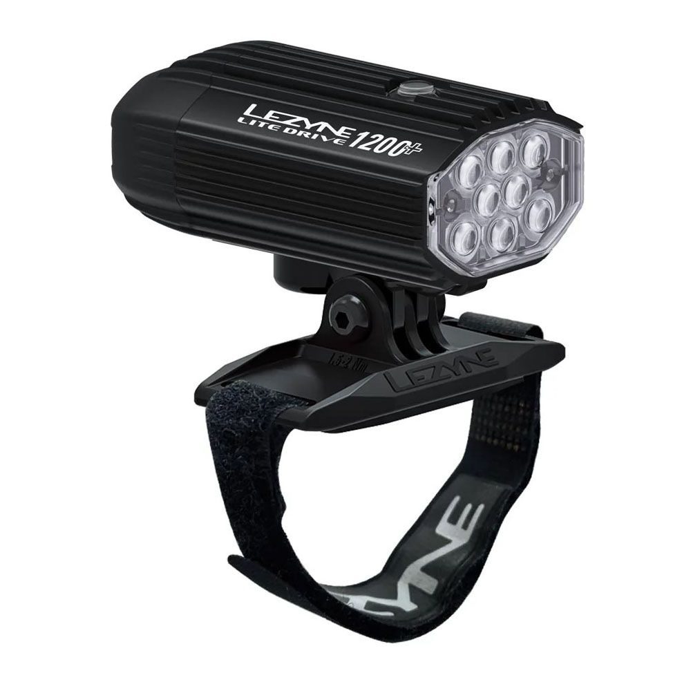 LIGHT HELMET LITE DRIVE 1200+ SATIN BLACK