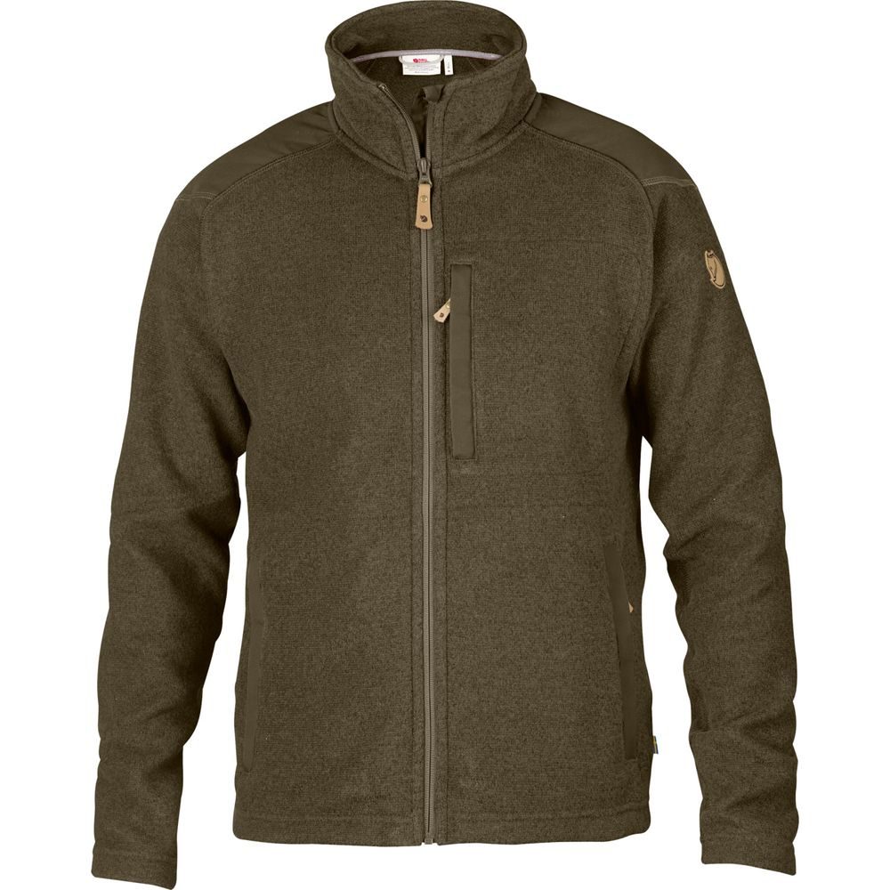 Buck Fleece M, Dark Olive