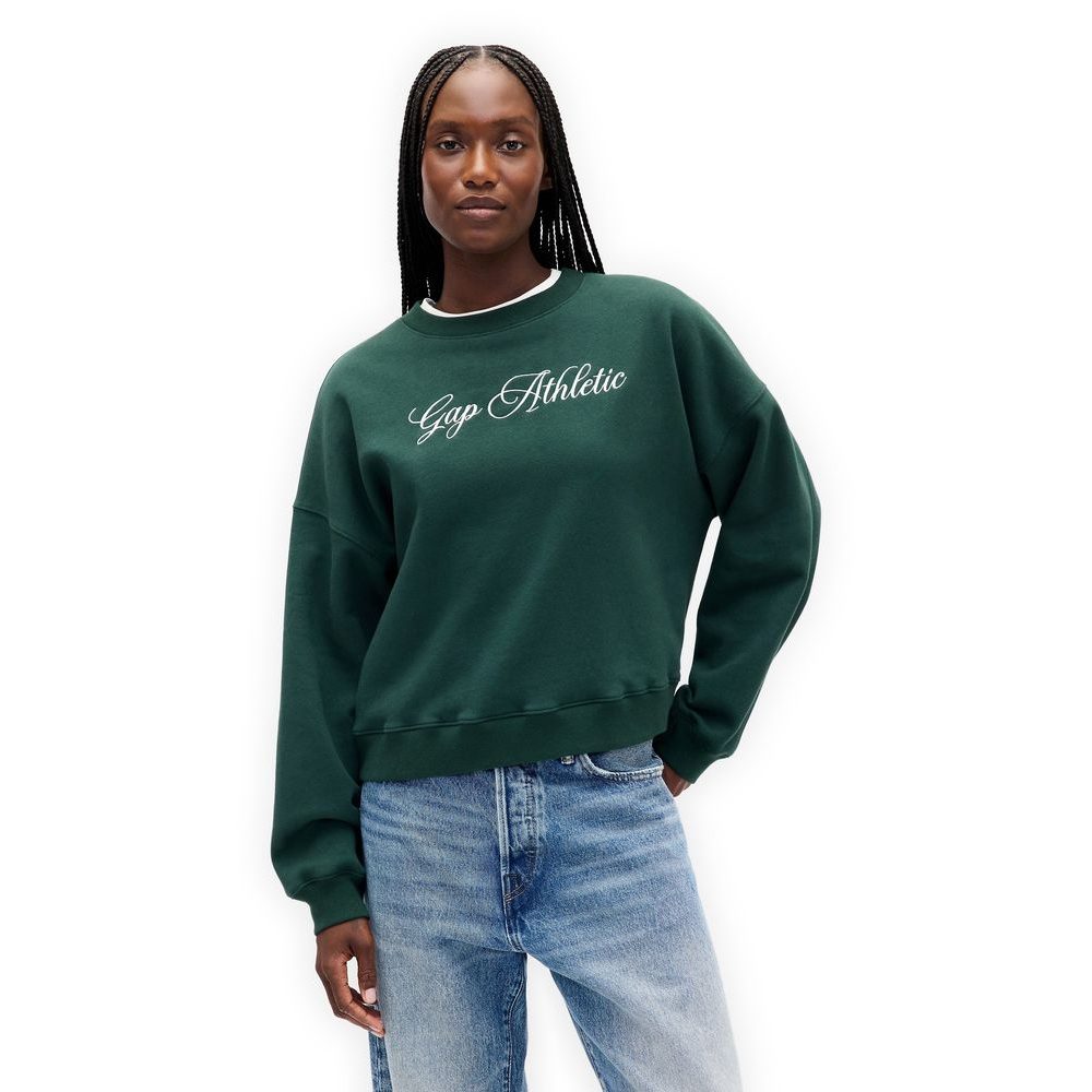 799272-00 Oversize mikina VintageSoft Zelená