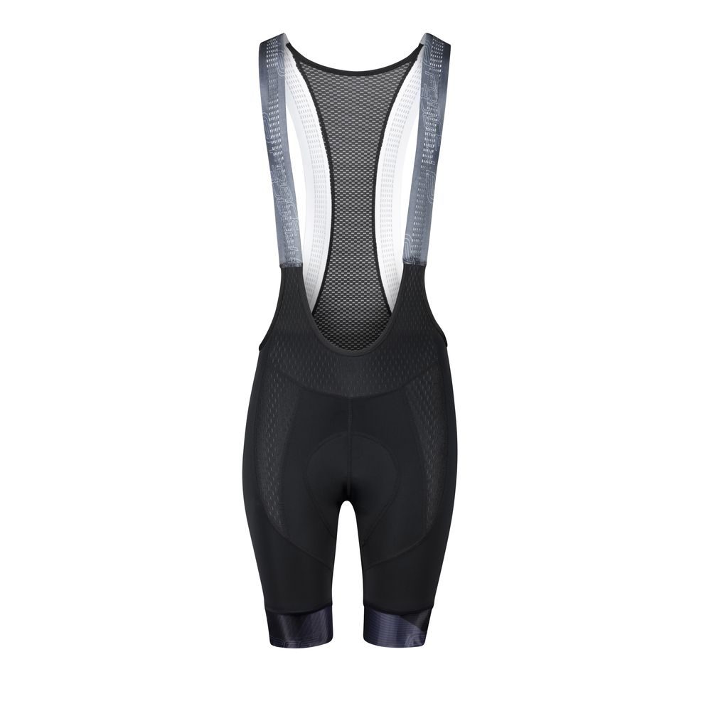 STRIPE LADY se šráky a vl, črn-šedé