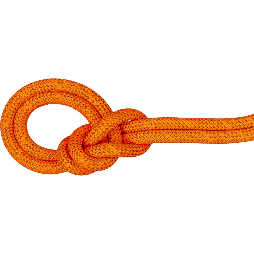 9.8 Crag Dry Rope 60m vibrant orange-boa