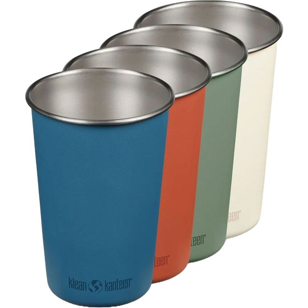 Steel Pint 16oz - 4 Pack 473 ml